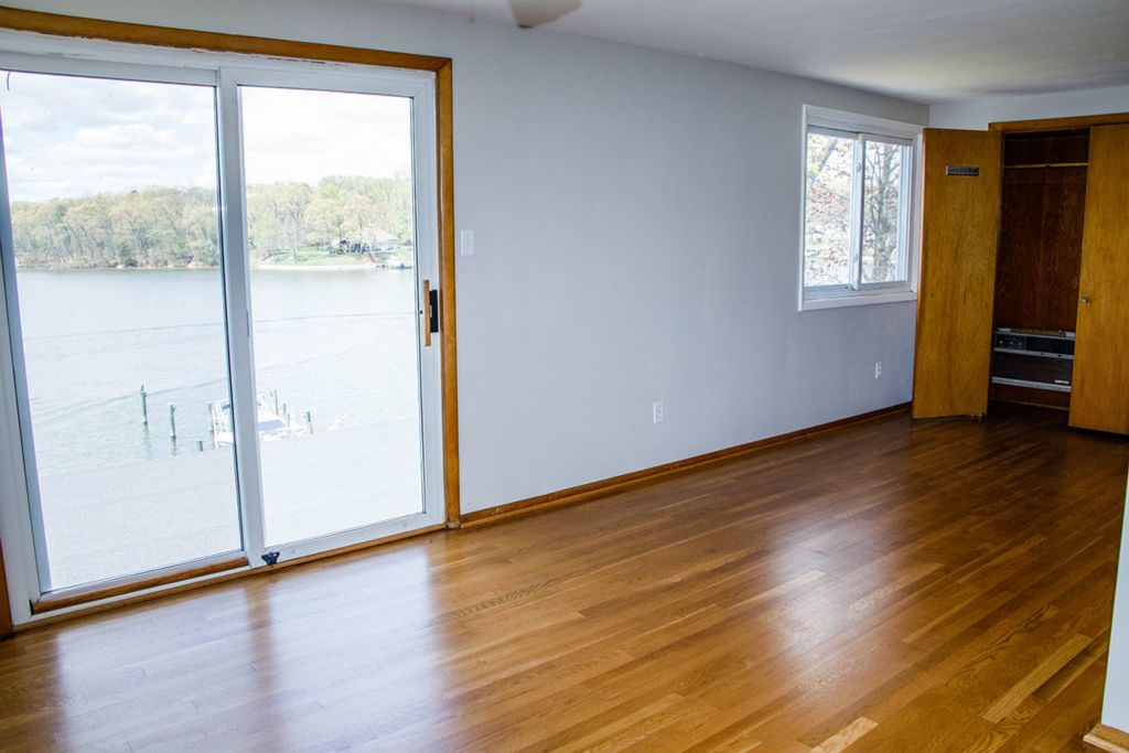 The previous bedroom before remodel.